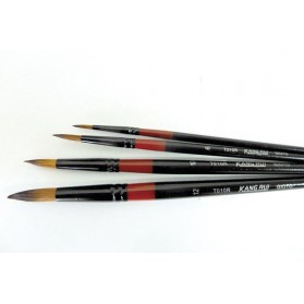 JUEGO PINCEL NYLON REDONDO X4 RF. T010 R