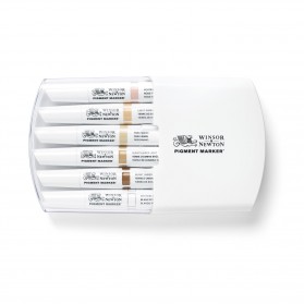SET PIGMENT MARKER X6 WINSOR TONOS PIEL