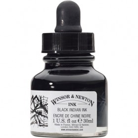 TINTA CHINA CON GOTERO 30ML WINSOR & NEWTON