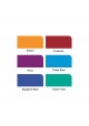 SET X 6 MARCADORES BRUSHMARKER TONOS RICOS