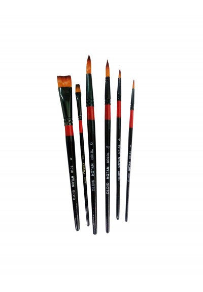 Juego de pincel Nylon Mixto Rf T010S