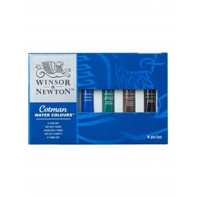 ESTUCHE ACUARELA COTMAN 8ML X6 WINSOR & NEWTON