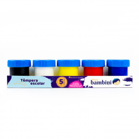 SET GIOTO BAMBINI TEMPERA 30ml X 5 RF B001