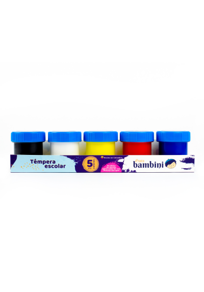 SET GIOTO BAMBINI TEMPERA 30ml X 5 RF B001