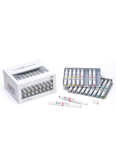 SET MARCADORES PIGMENT MARKER X36 WINSOR