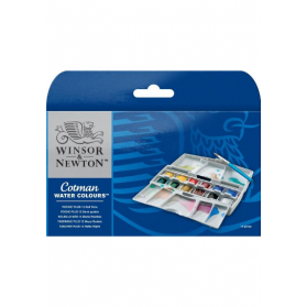 ESTUCHE ACUARELA COTMAN EN PASTA X12 WINSOR & NEWTON