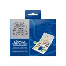 ESTUCHE ACUARELA COTMAN EN PASTA X14 WINSOR & NEWTON