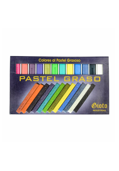 Tiza Pastel Graso X 12 Gioto