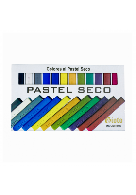 TIZA PASTEL SECA X12 GIOTO