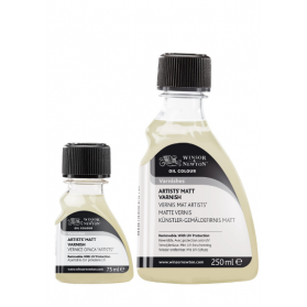 BARNIZ MATE PARA OLEO Y ACRÍLICO 75 Y 250ML WINSOR & NEWTON