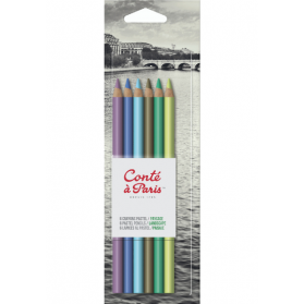 JUEGO LÁPIZ PASTEL X6 PAISAJES CONTÉ À PARIS