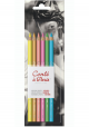 JUEGO LÁPIZ PASTEL X6 TONOS BRILLANTES CONTÉ À PARIS