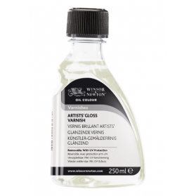 BARNIZ BRILLANTE P/ ÓLEO Y ACRÍLICO 250ML WINSOR & NEWTON