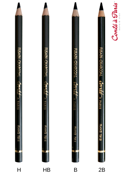 LÁPIZ CARBONCILLO SECO CHARCOAL CONTÉ À PARIS