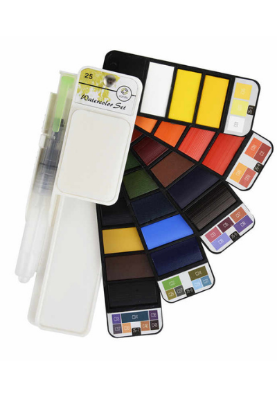 ESTUCHE ACUARELA EN PASTA X25 CONDA A149590