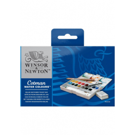 ESTUCHE ACUARELA COTMAN EN PASTA X16 WINSOR & NEWTON