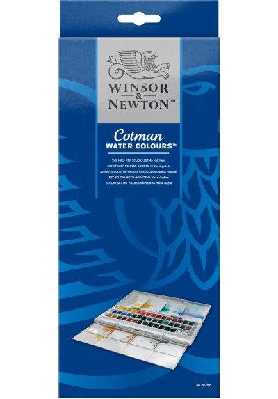 ESTUCHE ACUARELA COTMAN EN PASTA X45 WINSOR & NEWTON