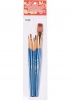 JUEGO PINCEL DE NYLON MIXTO X5 RF T006