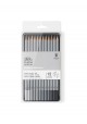 JUEGO LAPIZ GRAFITO SUAVE X12 WINSOR RF 0490007