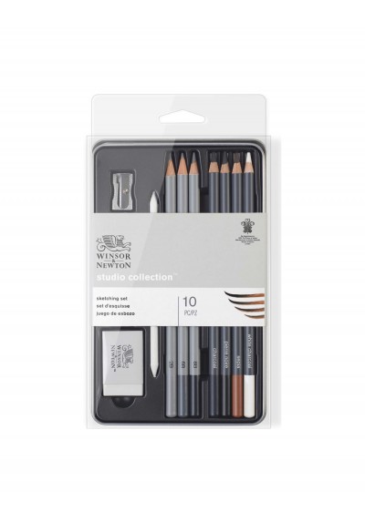 CAJA LAPIZ STUDIO X 10 PCS WINSOR RF 0490010