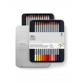 CAJA LAPIZ STUDIO X 24 WINSOR RF 0490013