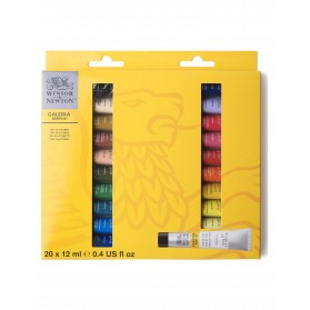 ESTUCHE ACRILICO WINSOR 12ML X 20 COLORES 2190606