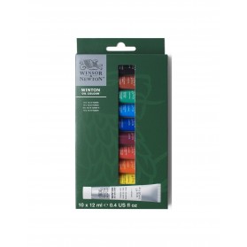 ESTUCHE ÓLEO WINTON 12ML X 10 COLORES 1490694