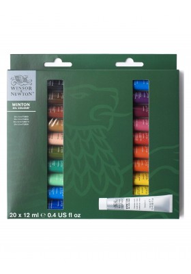 ESTUCHE ÓLEO WINTON 12ML X 20 COLORES 1490695