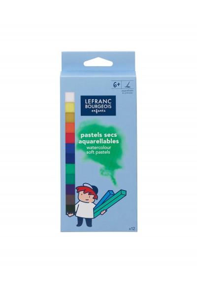 TIZA SUAVE PASTEL SECA CUADRADA X12 LEFRANC & BOURGEOIS