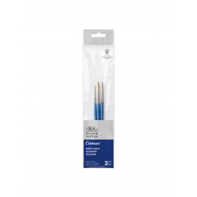 JUEGO PINCEL COTMAN DE NYLON X 3 CORTO P/DELINEAR           