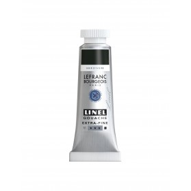 TEMPERA GOUACHE LINEL LEFRANC 14ML NEGRO              