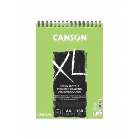 BITÁCORA CANSON XL A4 160G 50H DIBUJO RECICLADO