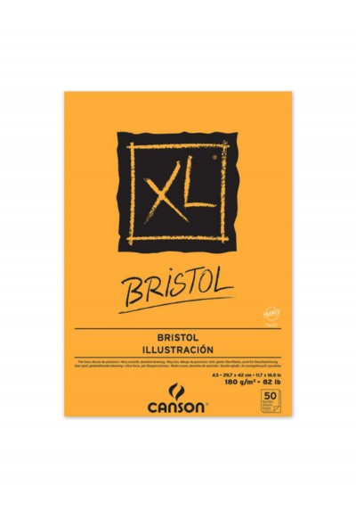 BITÁCORA BRISTOL 180G CANSON XL A4 50H