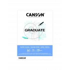 BITACORA CALQUE 70GR CANSON GRADUATE A4 40H