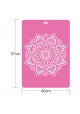 STENCIL PLANTILLA 40X57CM RF001 DIENTE LEON                 
