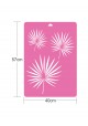 STENCIL PLANTILLA 40X57CM RF001 DIENTE LEON                 