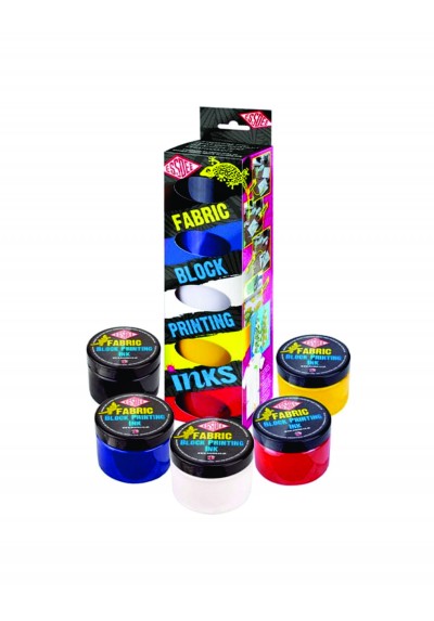 ESTUCHE TINTA LINÓLEO AGUA-TELA 150ml X5 TONOS ESSDEE FABI/A5R