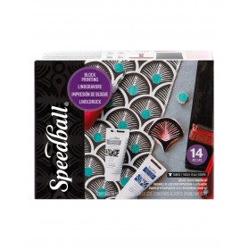 KIT GRABADO LINÓLEO TEXTIL DE LUJO SPEEDBALL RF 003484      