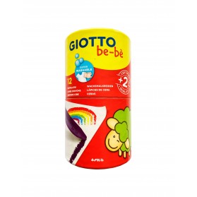 BOTE CRAYONES X 12 GIOTTO BEBE F472100              