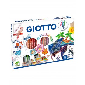SET CREATIVO OLEO PASTEL 82PCS GIOTTO ART LAB F581700