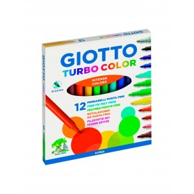 SET MARCADORES GIOTTO TURBO COLOR X12 F416000