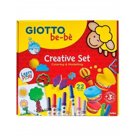 SET CREATIVO MULTITECNICAS 22 PCS GIOTTO BEBE F478400