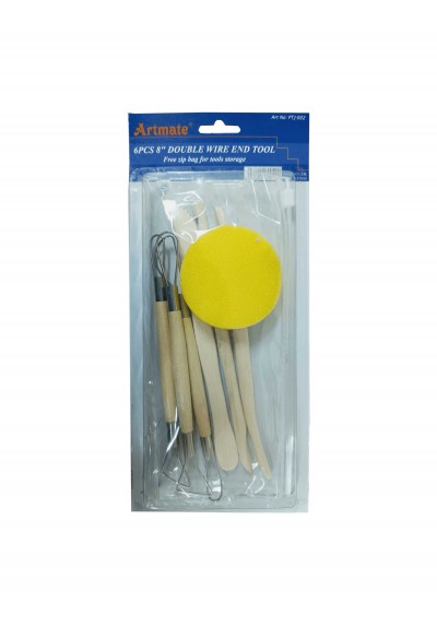 SET PARA CERAMICA 8 PCS CON BOLSA RF PTJ-001