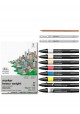 CAJA ARTISTICA MANGA WINSOR 12PC RF 0290197