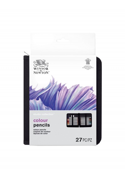 ESTUCHE DE LAPIZ WINSOR STUDIO COLORES 27 PCS 2090004