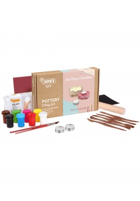 Kit manualidades velas con pasta modelar Jovi 2707