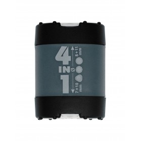 Tajalápiz Kum Rf 1028371 - 4 en 1 - 8-11mm deposito negro
