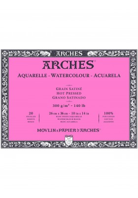 BITACORA ARCHES 300G 26X36CM HOT 20 HOJAS A1795073          