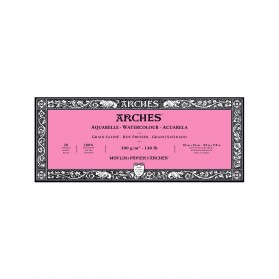 BITACORA ARCHES 300G 10X25CM HOT 20 HOJAS 100% A1795068     