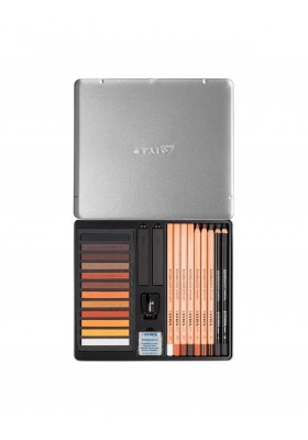 CAJA LAPIZ LYRA BOCETO MARRON X 25 PC RF L2051250           